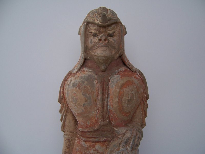 An Exceptional Northern Qi Tomb Guardian, 550-577 AD