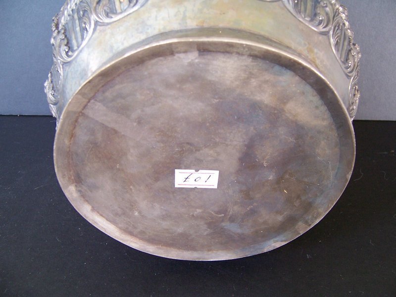 A Very Fine Burmese Silver Alms Bowl, 19th Century
