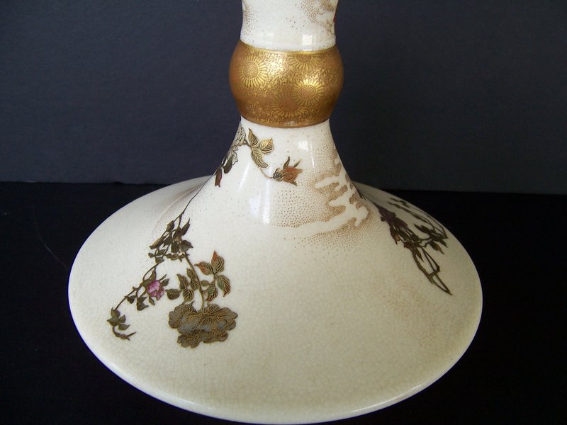 A Very Fine Satsuma Vase, Meiji Period 1868-1912