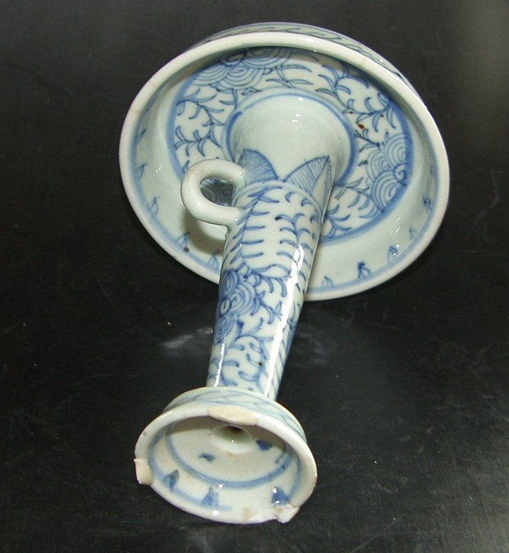 Chinese candle stick, Tongzhi ( 1862 - 1874 )
