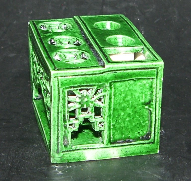 Chinese Pen or Brush Holder, Kangxi ( 1662 -1722 )