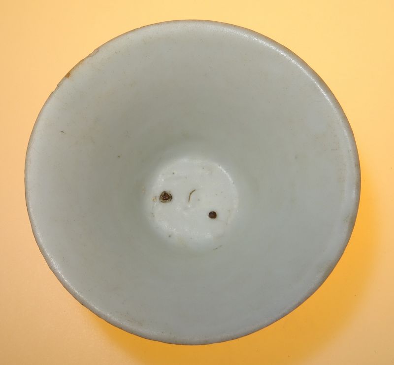 White glazed cup, Ming dynasty