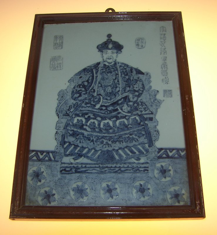 Qianlong  Emporar and Empress portraits, Early 1900