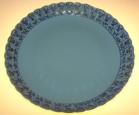 Large Platter, Kangxi (1662 - 1722)