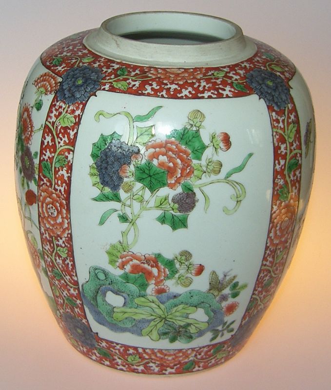 Kangxi marked Ginger Jar, 19th century