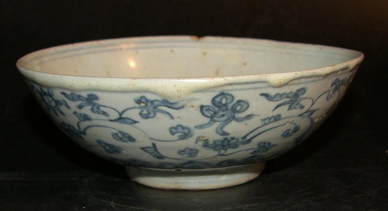 Ming Blue and White bowl, Zhengde (1506-1521)