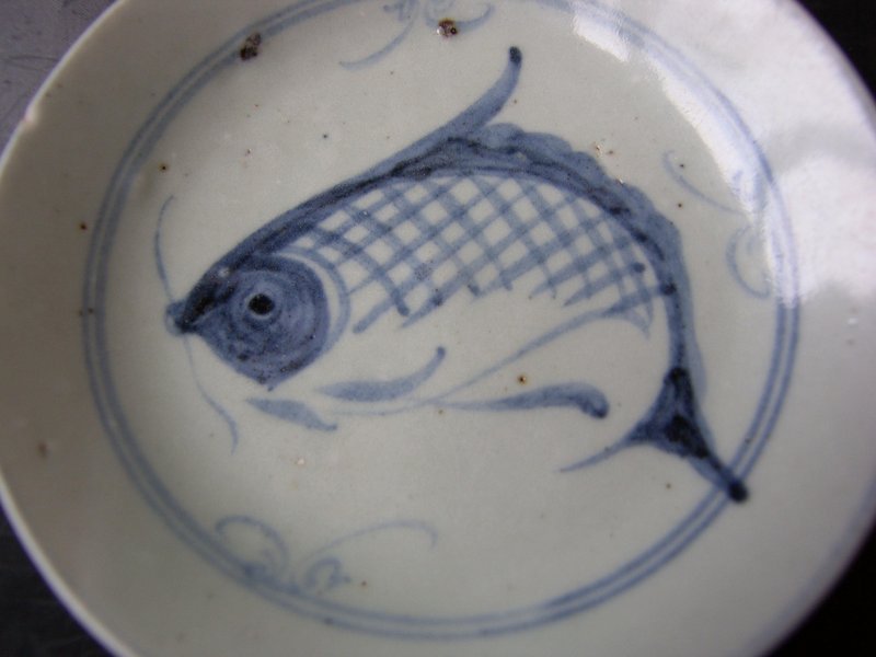 Transitional fish plate, 19:th century