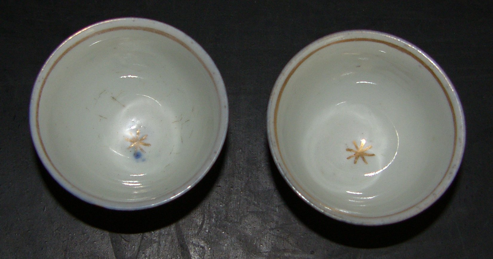 Chinese cups with Meissen mark, Period (1774 - 1813)