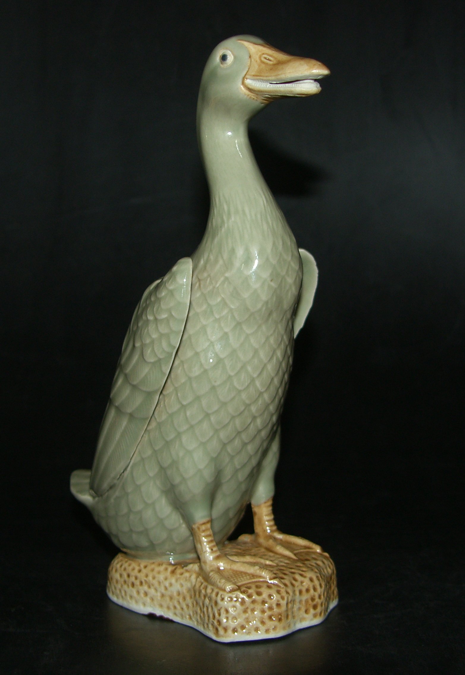 Large Chinese Porcelain Duck, Republic 1912 - 1949