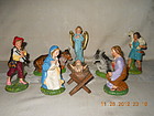 VINTAGE MANGER SCENE FROM ITALY