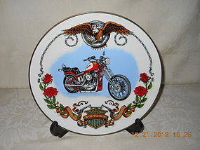 HARLEY DAVIDSON 1990 COLLECTOR PLATE - GERMANY