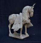 Chinese Weï Horse in terracotta