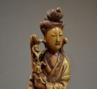 Guanyin and child in ivory. Kien Long Periods. 18th century China.