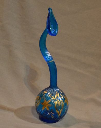 Persian blue glass tears bottle.