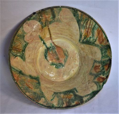 Enamelled terracotta bowl, Nichapur 10th century