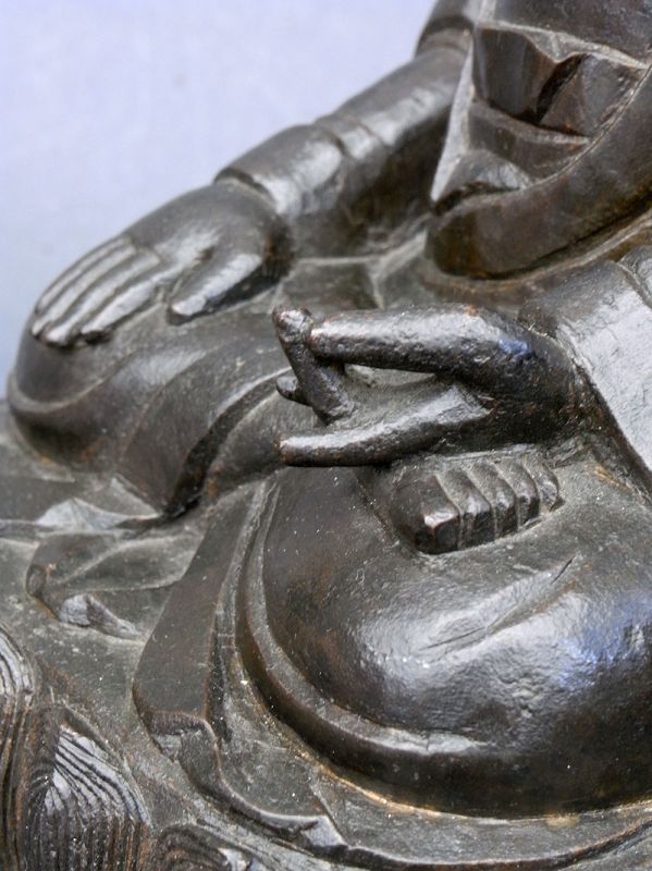 Antique, Ming Dynasty bronze Buddha Sakyamuni