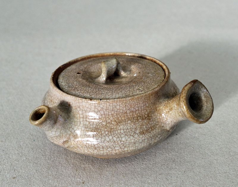 Antique Miniature Kyusu Teapot for Sencha. Meiji.
