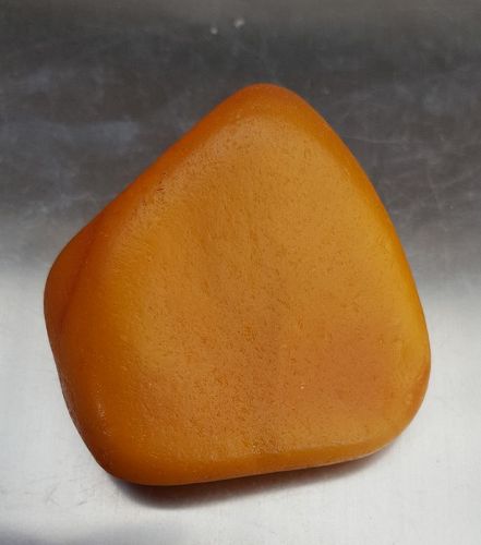 Perfect Yellow Egg Yolk Natural Amber Lump, 34 gr