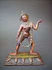 Tibetan Wood Image of the Vajradakini, 18th cent