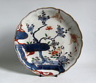 Imari Large Ume ni Uguisu “Thumb and Finger” Dish c1750