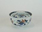 Ko Imari Grape pattern Bowl and Cover No 1