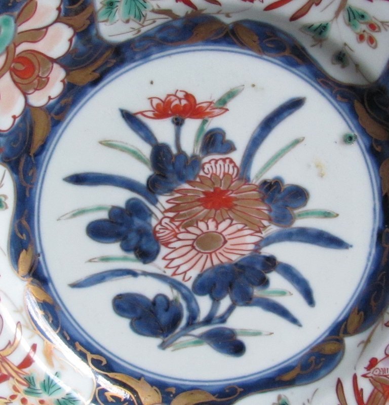 Imari Export Hoo birds and Kiri flower Plate c.1730 No 1