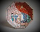 Rare Ko Imari Namban “Seaman” subject Octagonal Plate c.1800