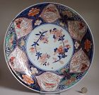 Large  Imari Export Peony and Butterflies Dish c.1710-30