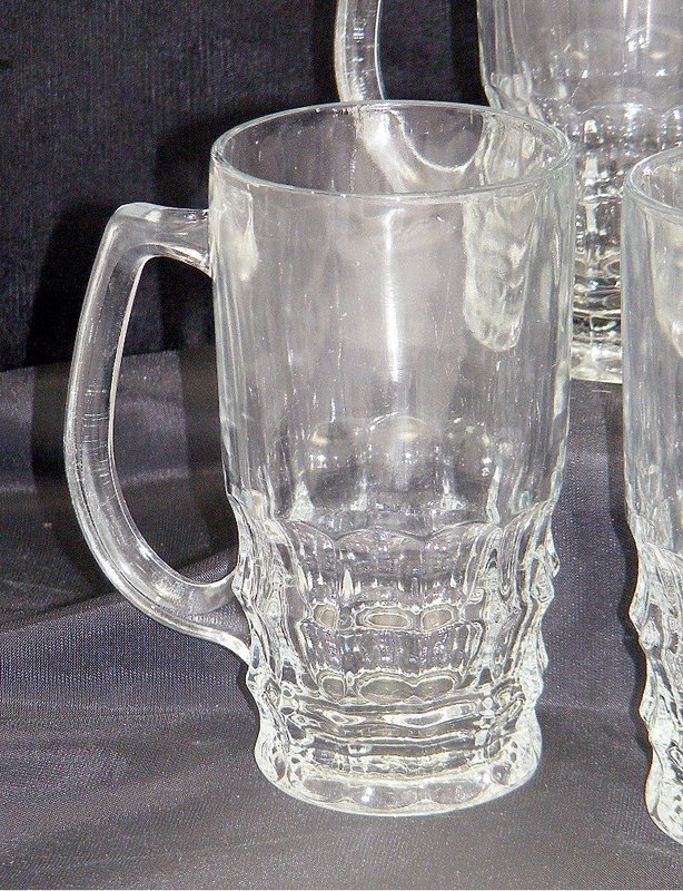 5 Ravenhead Vintage Beer or Beverage Glass Mugs