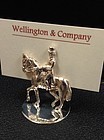 Sterling Silver Dressage Horse Place Card Holders Set/6