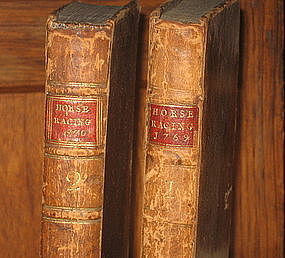 Antique Circa 1769 Historical Horse Racing Books London