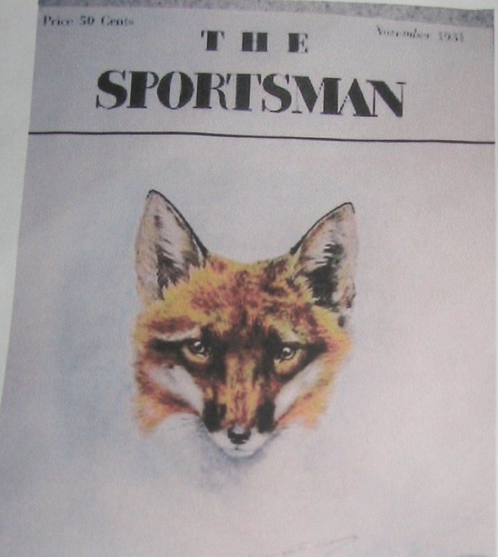 Vintage Marquerite Kirmse Fox Hunting Etching