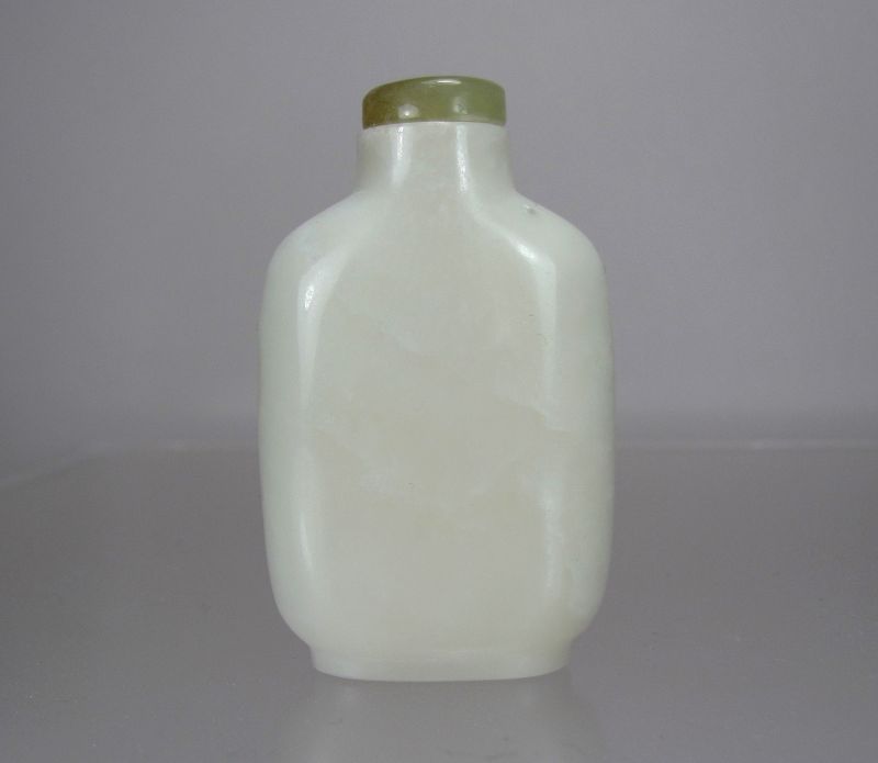 White Jade Fisherman Snuff Bottle - Browse or Buy at PAGODA RED