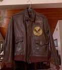 WWII Original US Army Air Corps Named A-2 Flight Jacket, 22nd Bomb Sq.