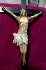 Superb Spanish Wooden Polychrome Sculpture of Christ - Circa: 18 Centu