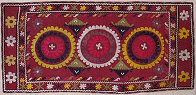 A vintage Uzbek embroidery from early 20th century