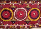 A vintage Uzbek embroidery from early 20th century