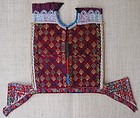 A child's embroidered dress yoke from Afghanistan