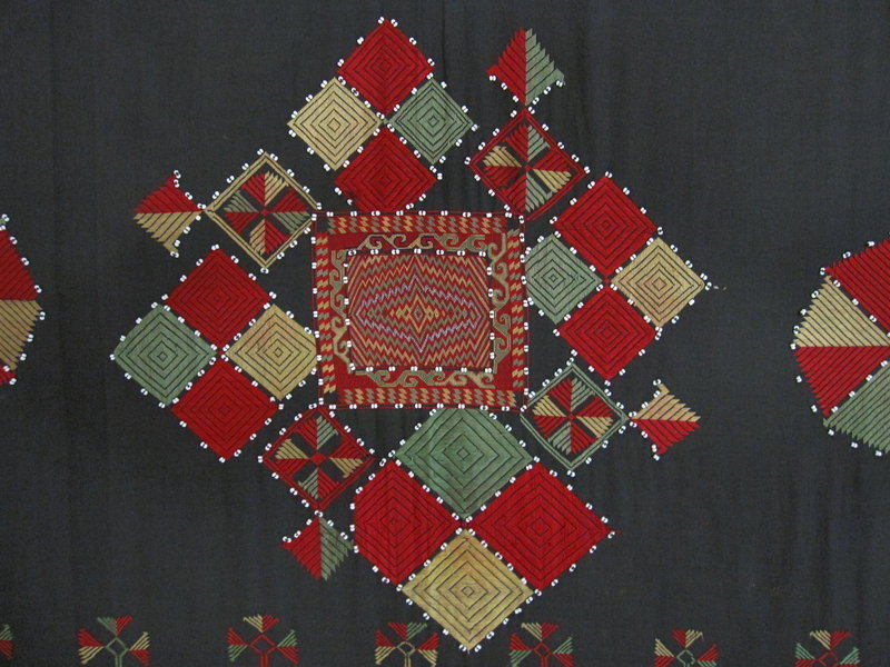 A woman's wedding shawl from Indus Kohistan