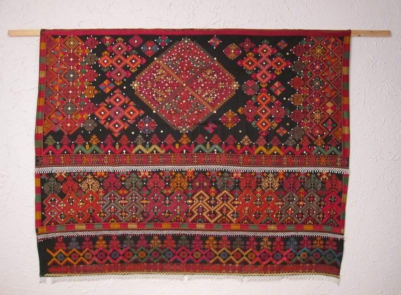 A wedding shawl from Indus Kohistan - Pakistan