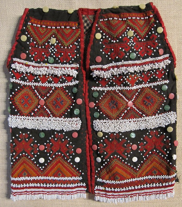 A child's waistcoat from Indus Kohistan, Pakistan