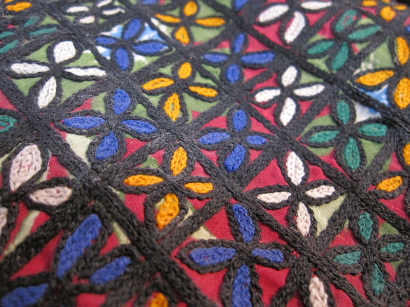 A patchwork quilt from Sindh province, Pakistan