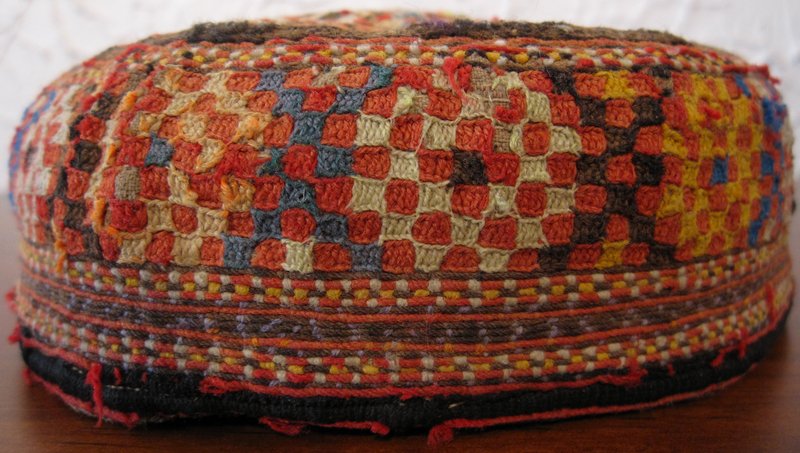 A Turkman Yomut child's cap  from Herat - circa 1950