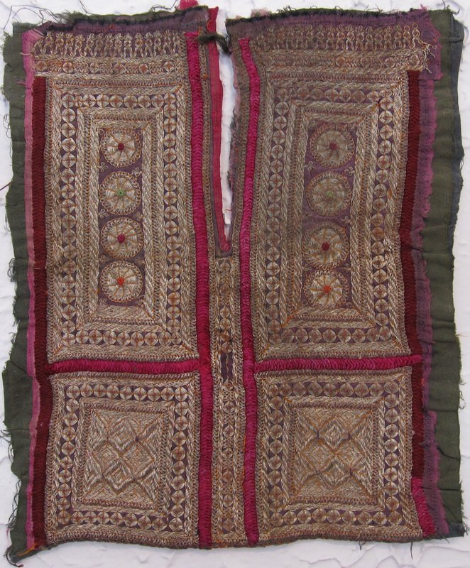 A child's dress front from Afghanistan mid 20th century