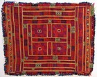 An embroidered cloth from Hazarajat, Afghanistan