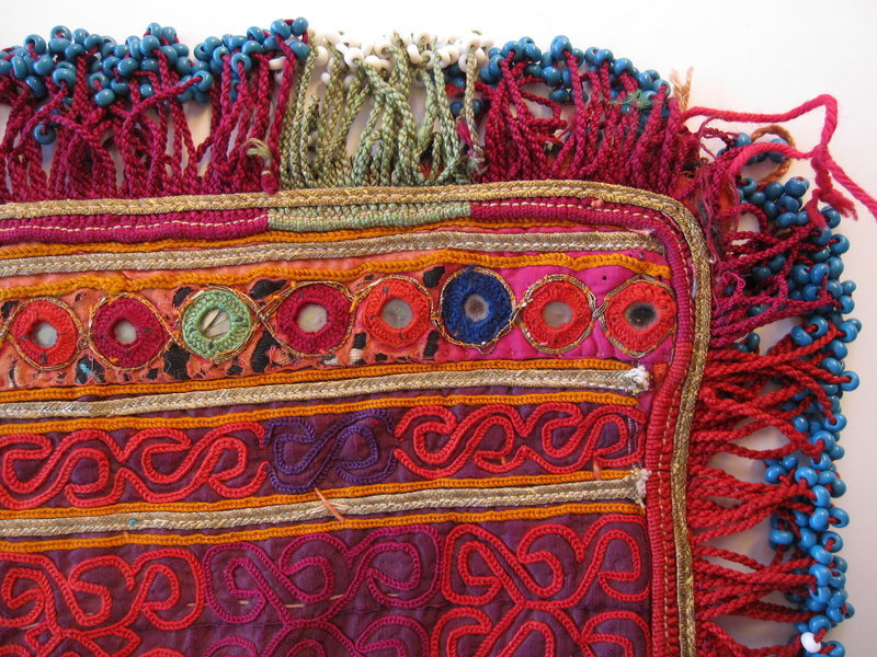 An embroidered cloth from Hazarajat, Afghanistan
