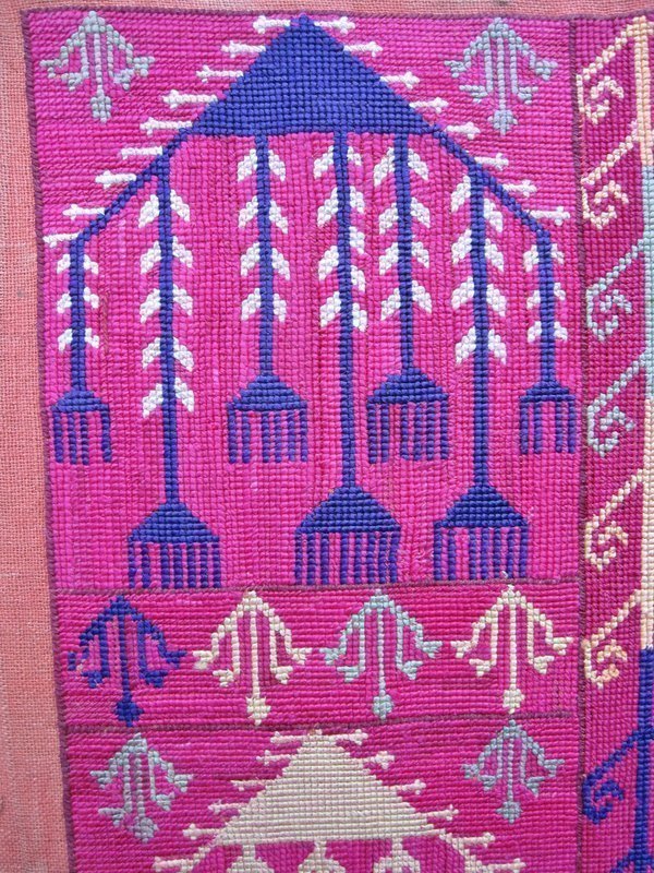 An Uzbek embroidery, mid 20th century