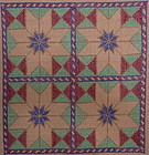 A Hazara embroidered cloth, 33x39 cm