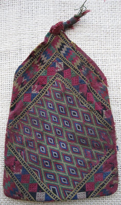 An embroidered purse from Baluchistan - circa 1960