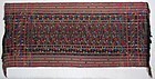 A vintage handwoven textile from Bhutan